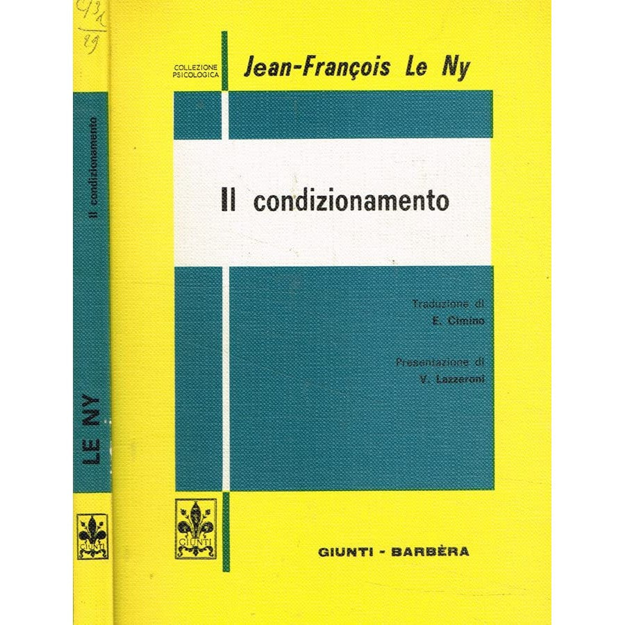 Libro - Il condizionamento - Jean, François Le Ny