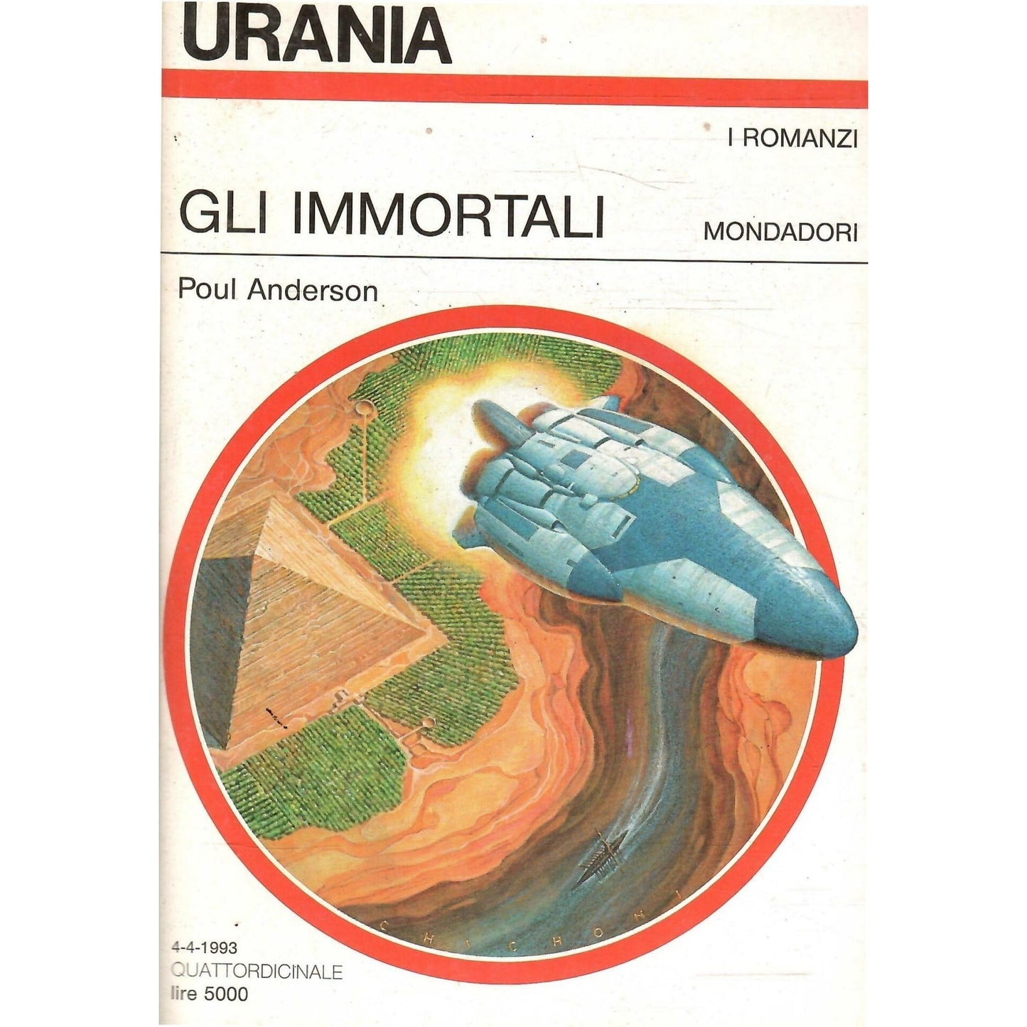 Libro - GLI IMMORTALI - Poul Anderson