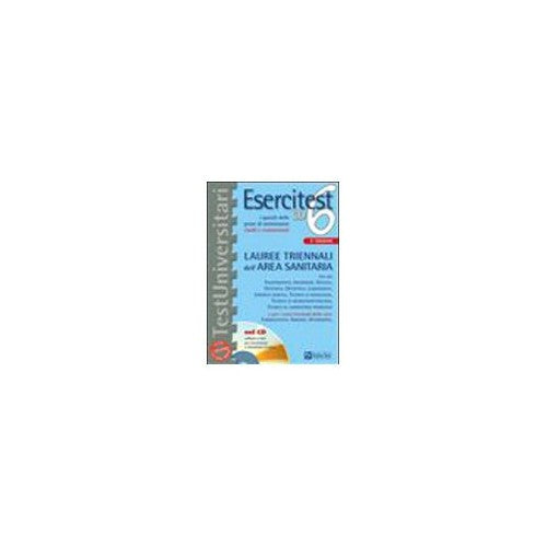 Libro - Esercitest Con CD-ROM: 6 (Test universitari) area sanitaria