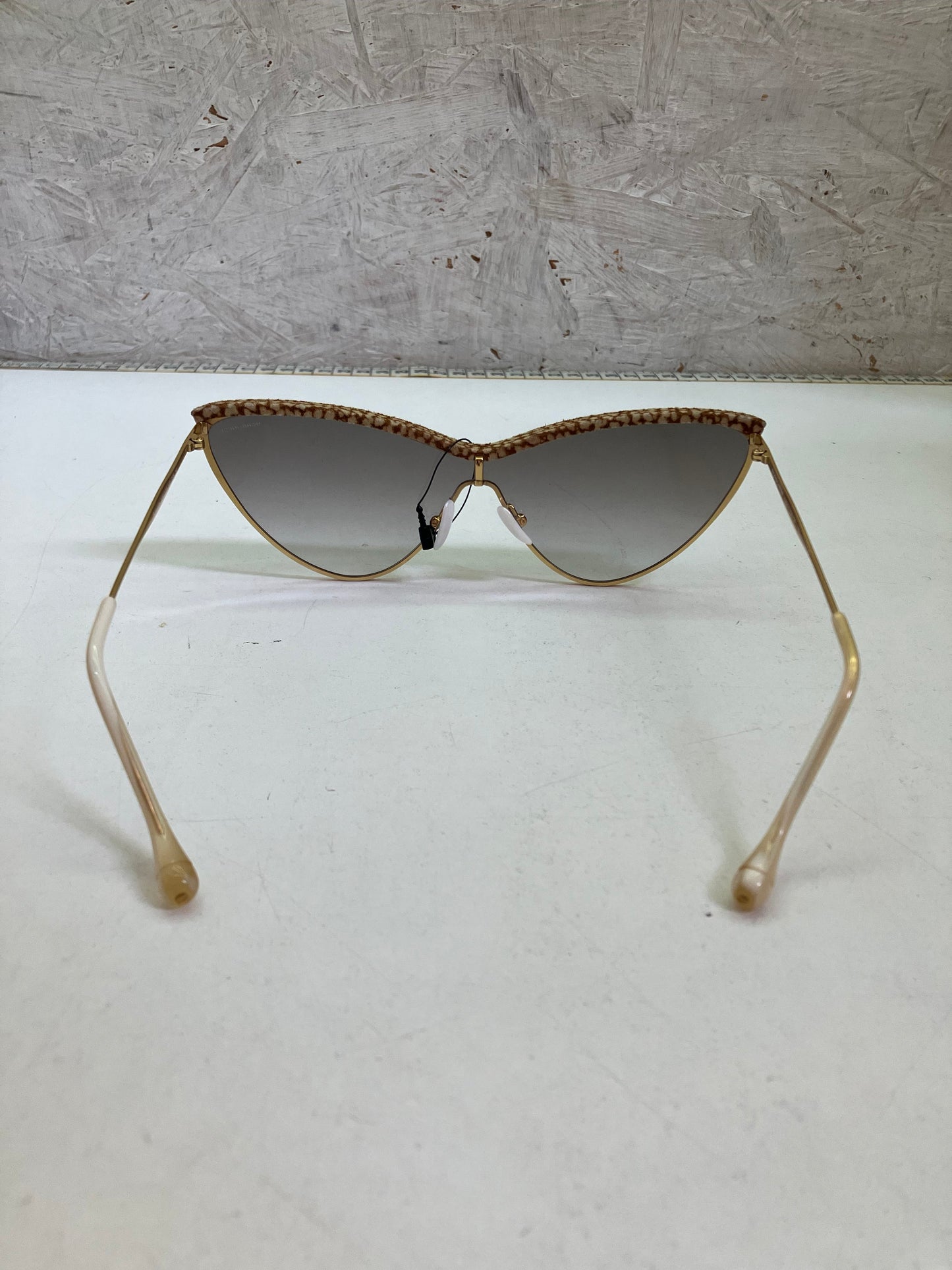 Occhiali Donna Borbonese – Beige/Oro – Tg. unica