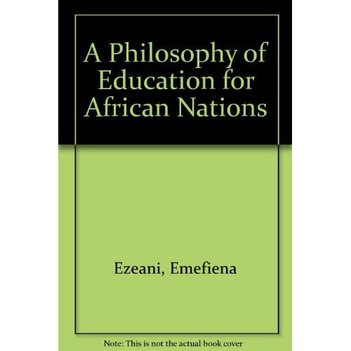 Libro - A Philosophy of Education for African Nat - Ezeani, Emefiena