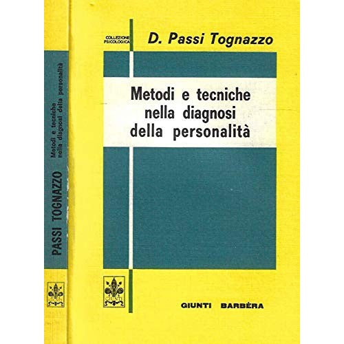 Libro - Metodi e tecniche nella diagnosi della personalità