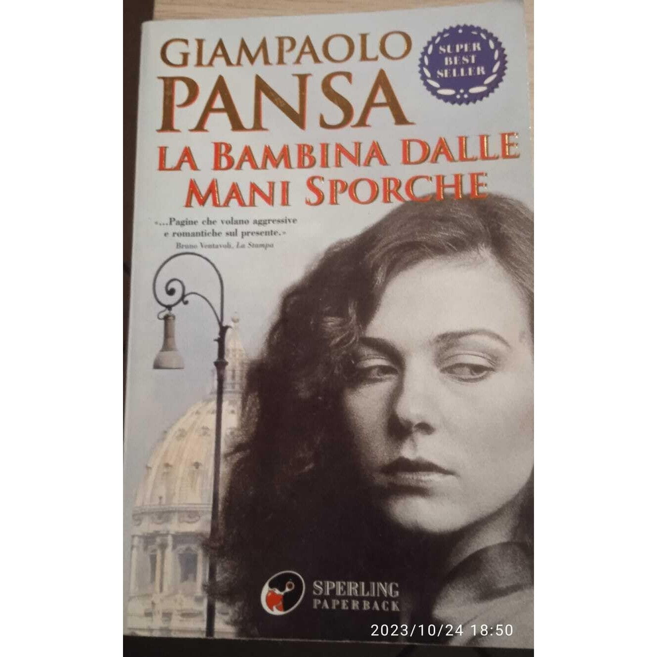 Libro - La bambina dalle mani sporche - Pansa, Giampaolo