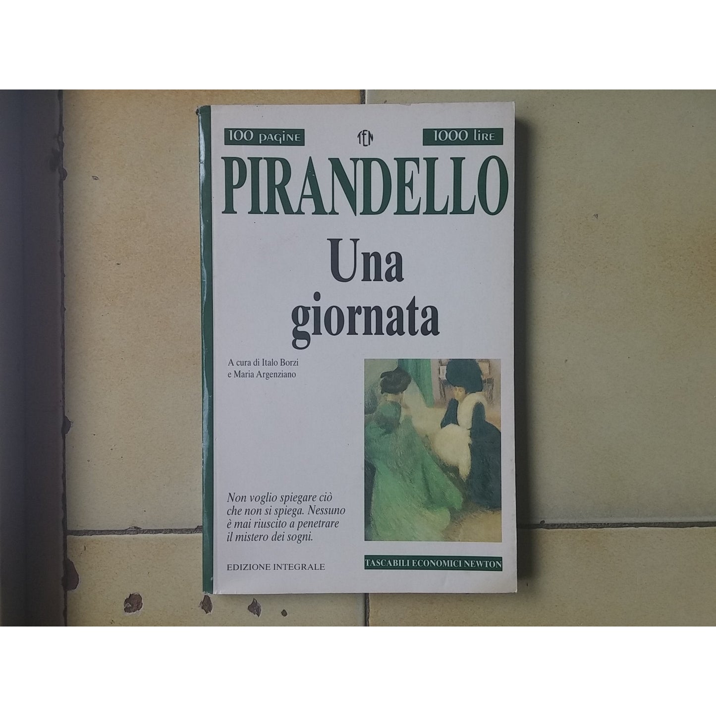 Libro - Una giornata - Pirandello, Luigi