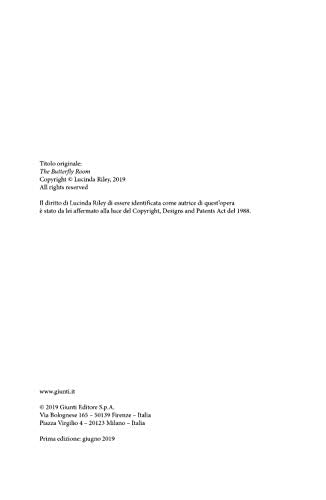 Libro - La stanza delle farfalle - Riley, Lucinda