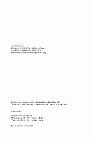 Libro - La speranza di Sophia. I colori della bellezza vol. I - Bomann, Corina