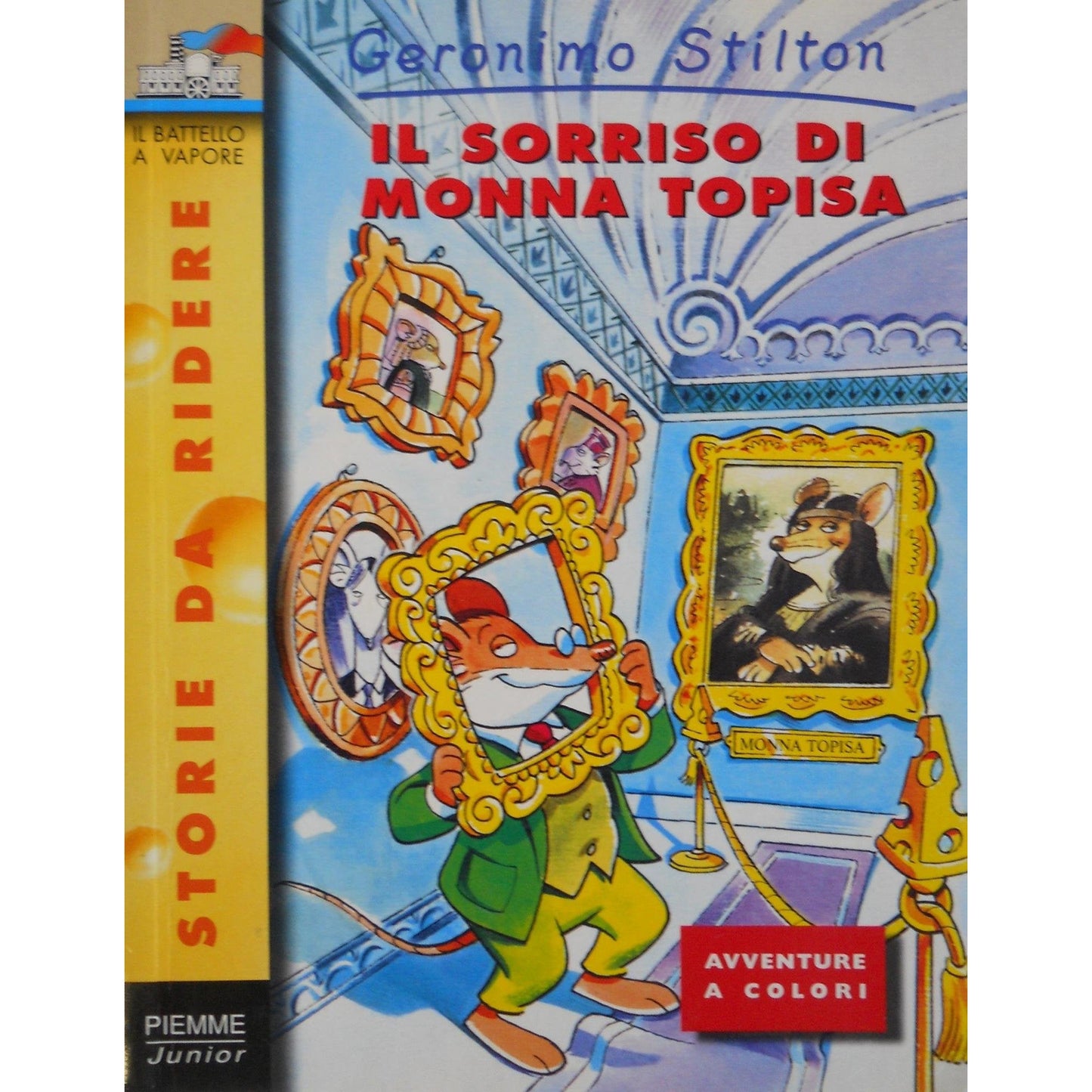 Libro - Il sorriso di Monna Topisa - Stilton, Geronimo