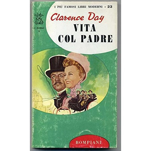 Book - Life With The Father By Clarence Day Ed. Bompiani
