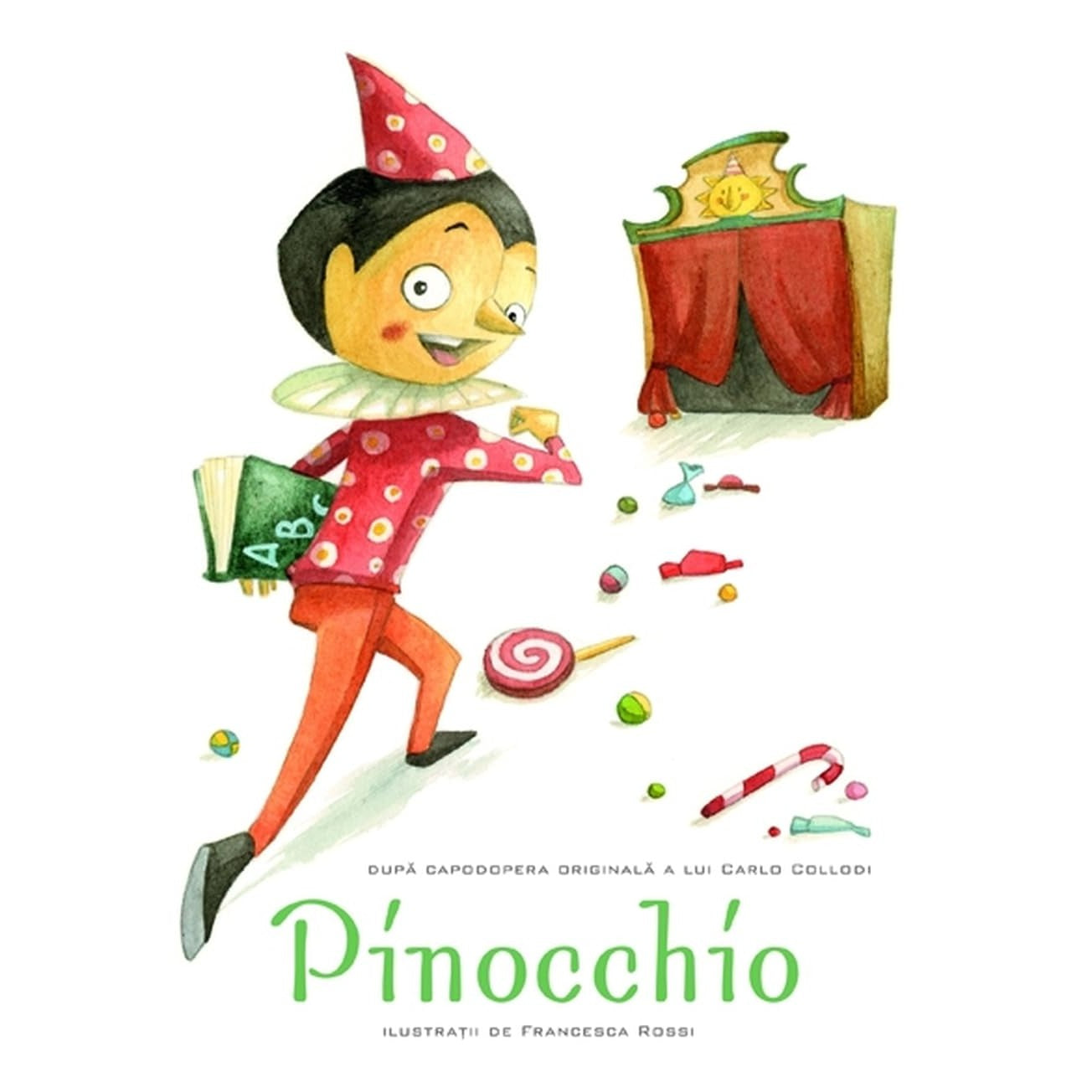 Libro - Pinocchio Povesti ilustrate - Carlo Collodi, Editie in limba
