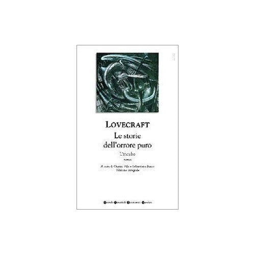 Libro - le storie dell'orrore puro (Vol 1) - Lovecraft, Howard P - L