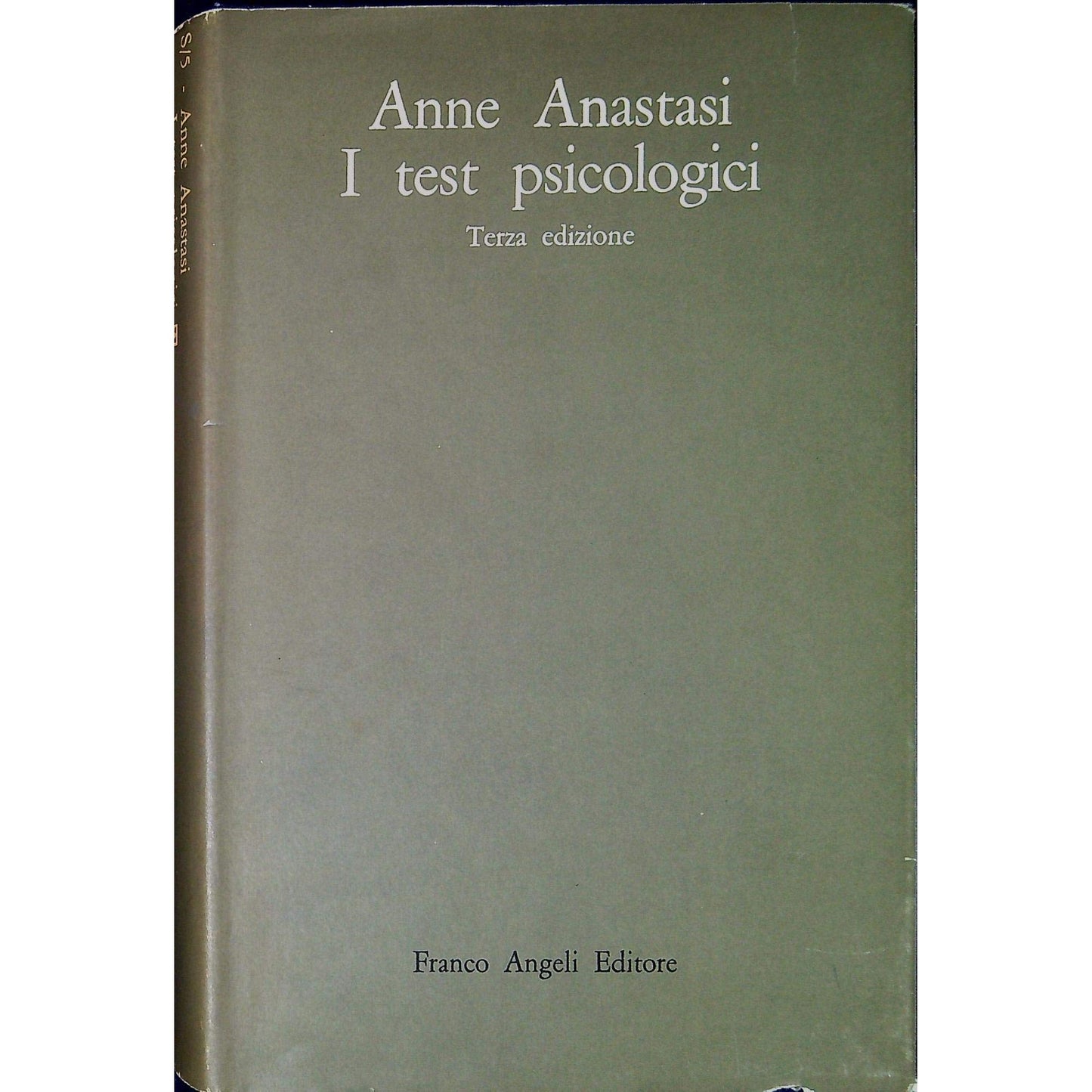 Libro - I test psicologici - Anastasi, Anne