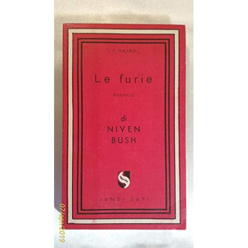 Libro - Le furie - Niven, Bush