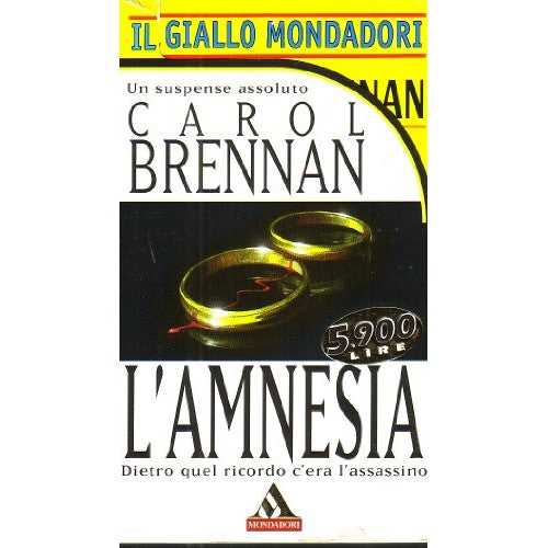 Libro - Gialli Mondadori N.2504 - L'Amnesia - Carol Brennan