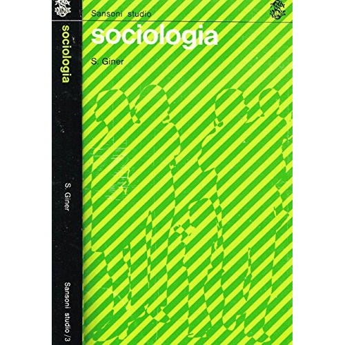 Libro - SOCIOLOGIA - Salvador Giner