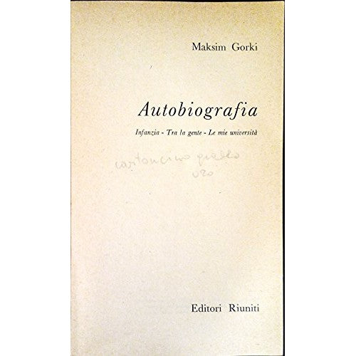 Book - Autobiography.