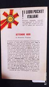 Antonino Trizzino: Settembre Nero ed. Longanesi Tascabili A70
