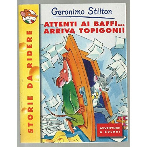 Libro - Geronimo Stilton N°19: Attenti Ai Baffi...Arriva Topigoni!,