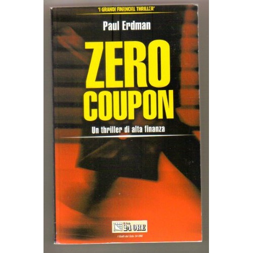 Book - ZERO COUPON - Erdman, Paul
