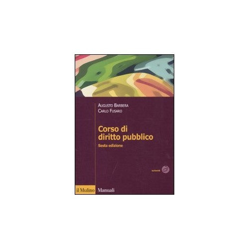 Libro - Corso di diritto pubblico - Barbera, Augusto