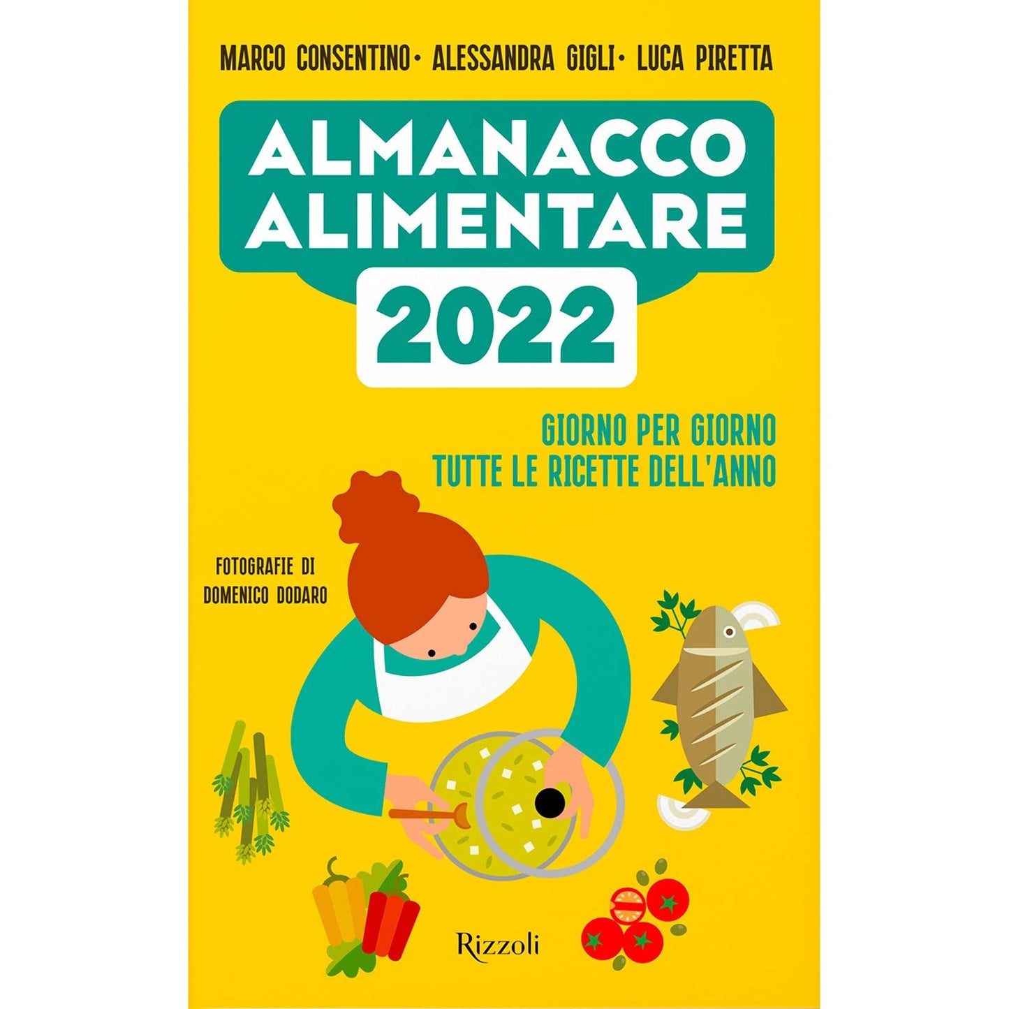 Libro - Almanacco alimentare 2022 Giorno per gio - Consentino, Marco