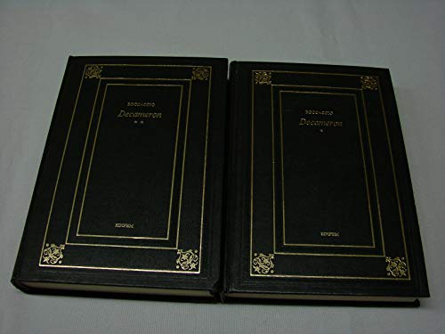 Libro - DECAMERON ( OPERA IN 2 VOLUMI) EDIPEM 1973 - BOCCACCIO GIOVANNI