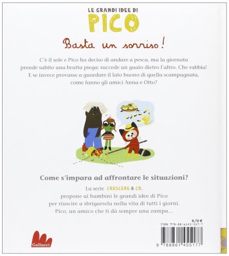 Libro - Basta un sorriso! Le grandi idee di Pico. Ediz. illu - Laffon, Martine