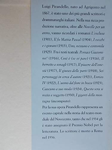 Uno, nessuno e centomila