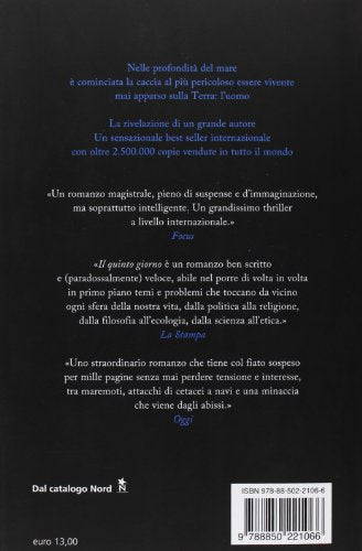 Libro - Il quinto giorno - Schätzing, Frank