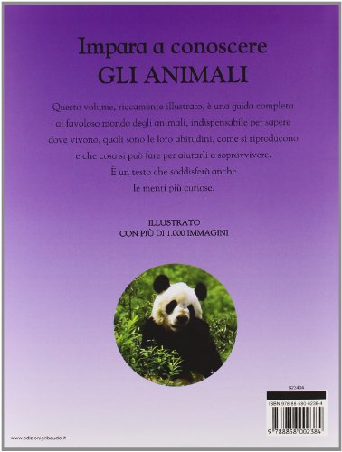 Libro - IMPARA A CONOSCERE GLI ANIMALI - Gribaudo