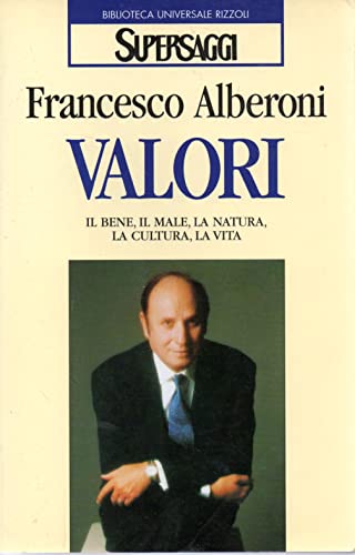 Libro - Valori - Alberoni, Francesco