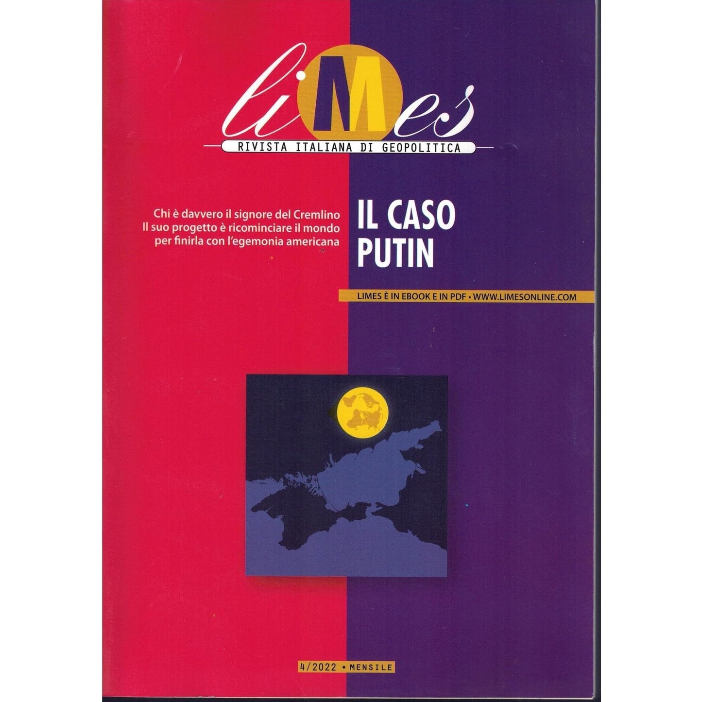 Libro - Limes Rivista italiana di geopolitica Il caso Putin (2022) (