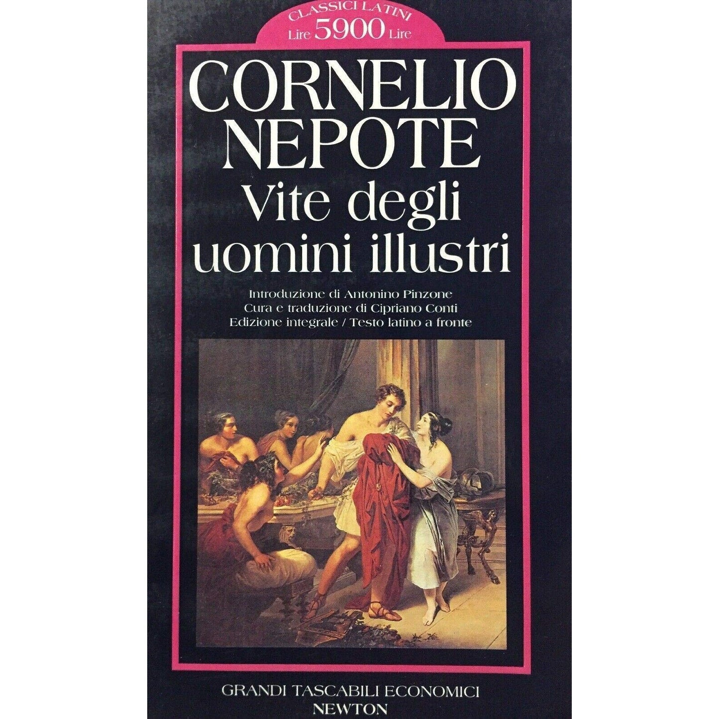 Libro - Vite degli uomini illustri Testo latino a fronte