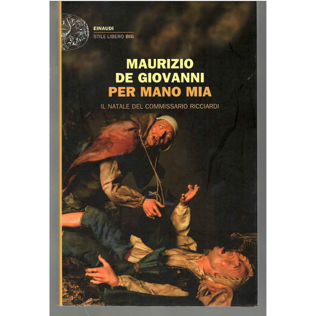 Libro - Per mano mia Il Natale del commissar - de Giovanni, Maurizio