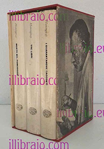 Libro - Morte nel pomeriggio + Tre libri: Fiesta - Avere e n - Ernest Hemingway