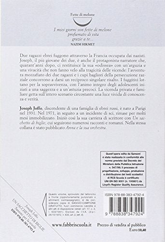 Libro - Un sacchetto di biglie - Joffo, Joseph