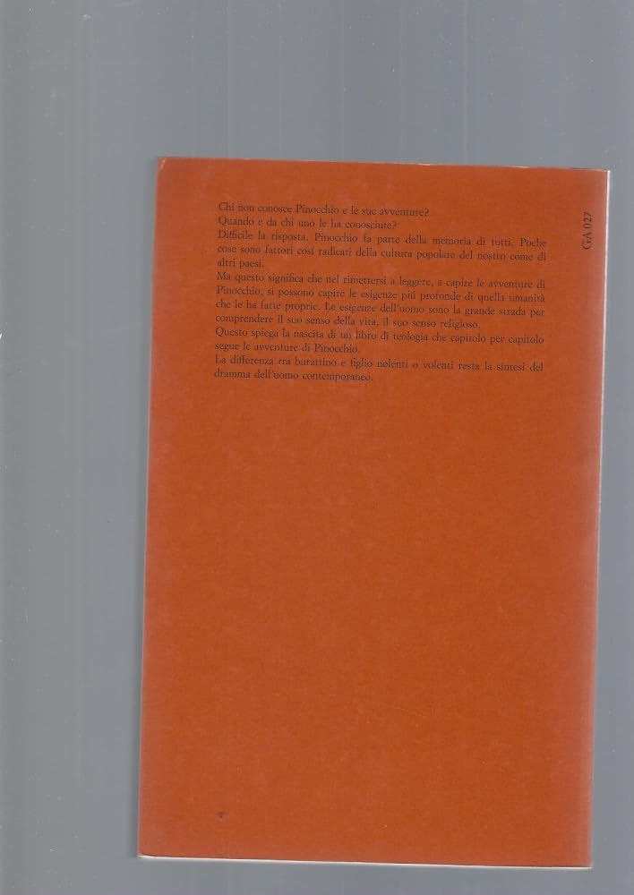 Libro - Contro Maestro Ciliegia. Commento teologico a "Le avventure di Pinocchio" - Biffi Giacomo