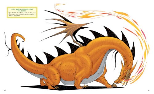 Disegnare draghi e loro cacciatori. Ediz. illustrata