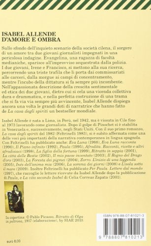 Libro - D'amore e ombra - Allende, Isabel