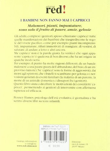 Libro - I bambini non fanno mai i capricci - Hames, Penney