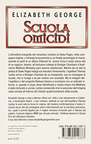 Libro - Scuola omicidi - George, Elizabeth
