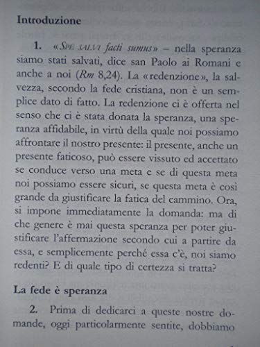 Libro - Spe Salvi. Lettera enciclica sulla speranza cristian - Benedetto XVI (Joseph Ratzinger)