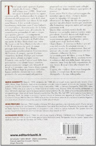 Libro - Genesis. Il fiume del costante cambiamento - Giammetti, Mario