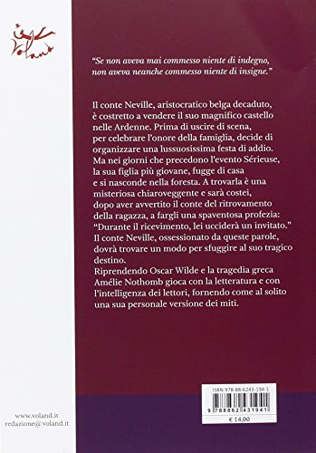 Libro - Il delitto del conte Neville - Nothomb, Amélie