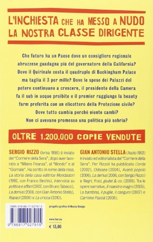 Libro - La casta. Perché i politici italiani continuano a es - Stella, Gian Antonio