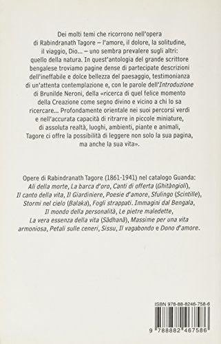 Libro - La poesia della natura - Tagore, Rabindranath