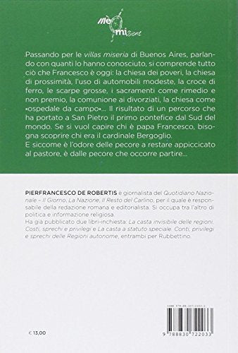 Libro - Le pecore di Bergoglio. Le periferie del Papa svelan - De Robertis, Pierfrancesco