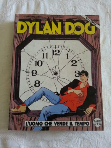 Libro - dylan dog ristampa 132 l'uomo che vende il tempo - SCLAVI