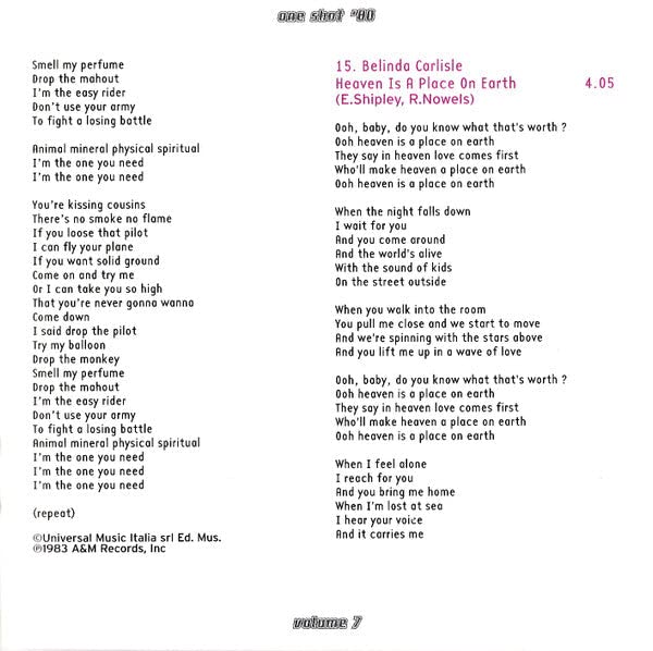One Shot 80 Vol. 07
