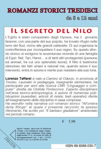 Libro - Il segreto del Nilo - Lorenzo Taffarel