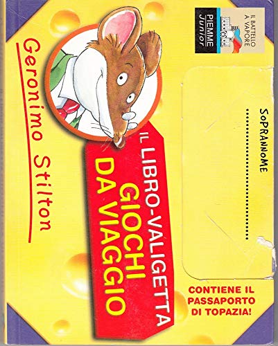Libro - Il libro-valigetta giochi da viaggio. Ediz. illustra - Stilton, Geronimo